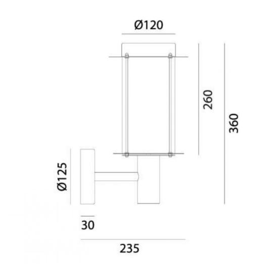 vonkajsi vodotesny medeny lampas na domovu stenu mediteransky country rustikalna selsky dom mosadz il fanale zahrada osvetlenie nastenne lampy lameridiana zariadenie.jpg